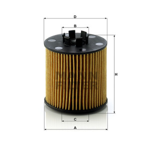 Фильтр масляный MANN-FILTER HU 712/6 X